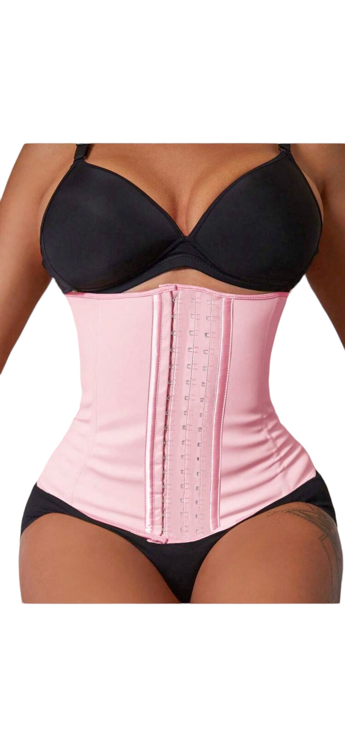 Pink Waist Trainer Breathable Comfort Girdle Women Faja Sports Waist Band