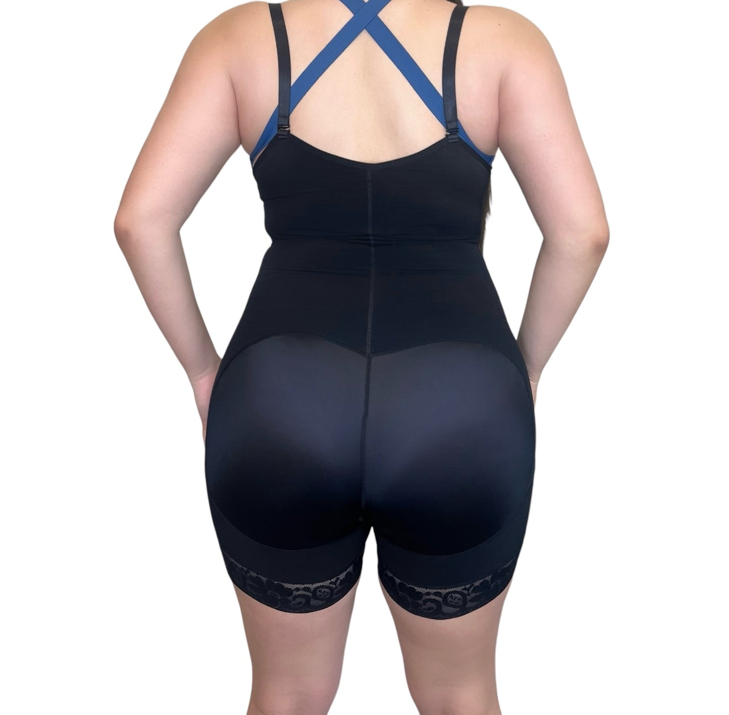 Compressing Full Body Shapewear Faja Body Suit Postpartum Shapewear Butt Lifting Plus Size